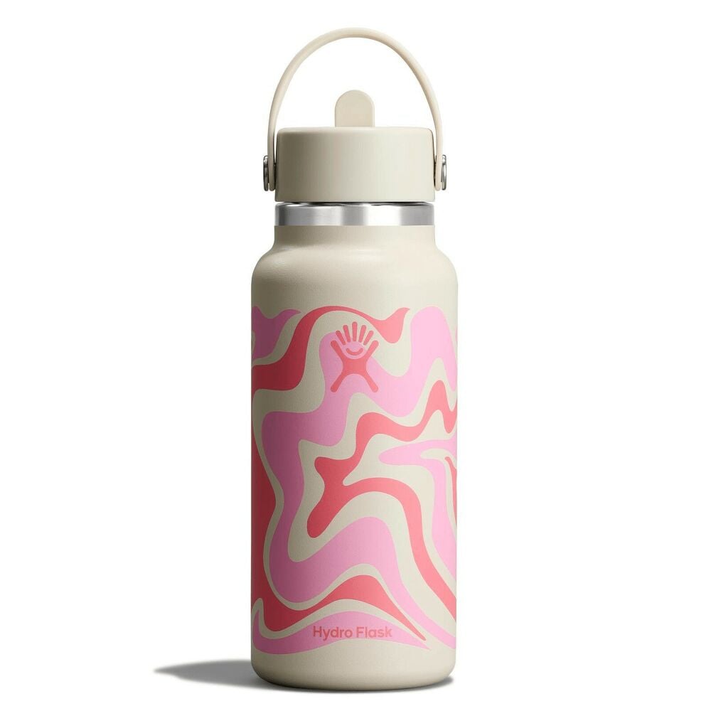 32 oz Wide Mouth with Flex Straw Cap - Callie Groove